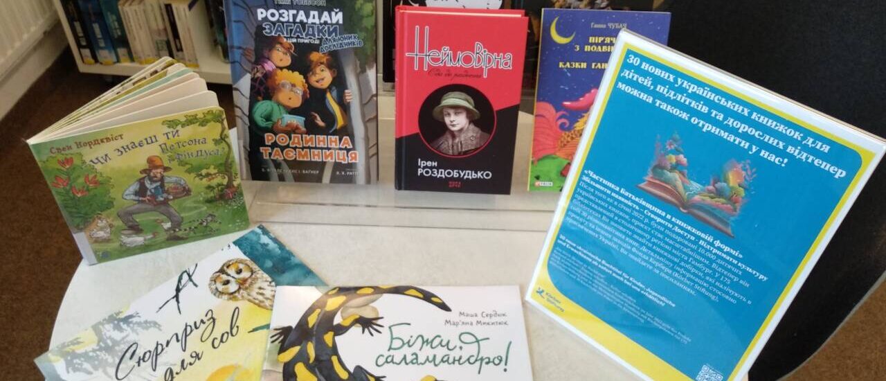 „Ein Stück Heimat in Buchformat“ Ukrainische Bücher für Kinder, Jugendliche und Erwachsene Muttersprachliches Leseangebot